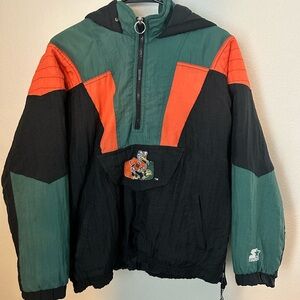 Vintage UMiami starter jacket